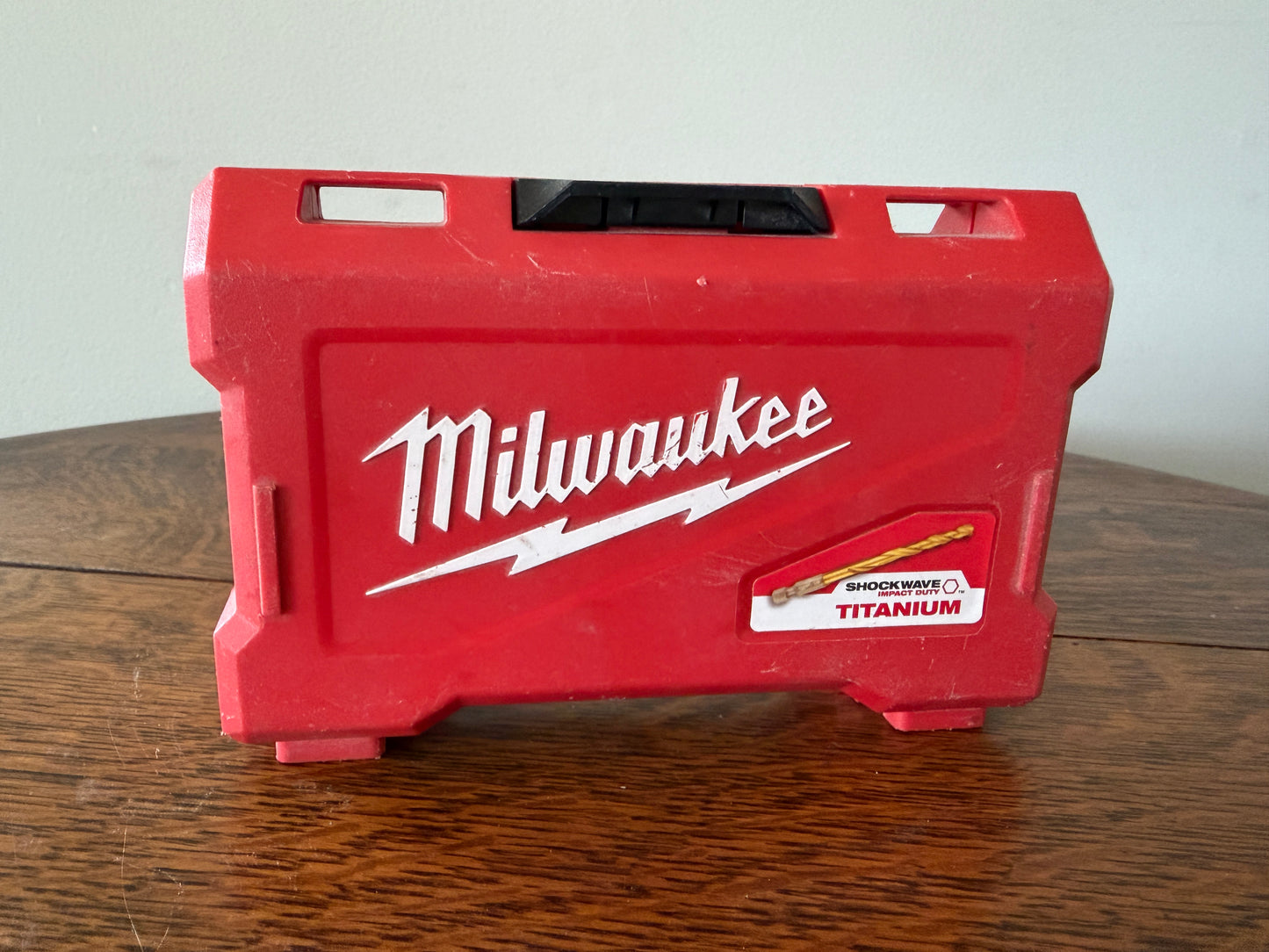 Milwaukee Shockwave Titanium Drill Bit Set with Case – 15 Pieces