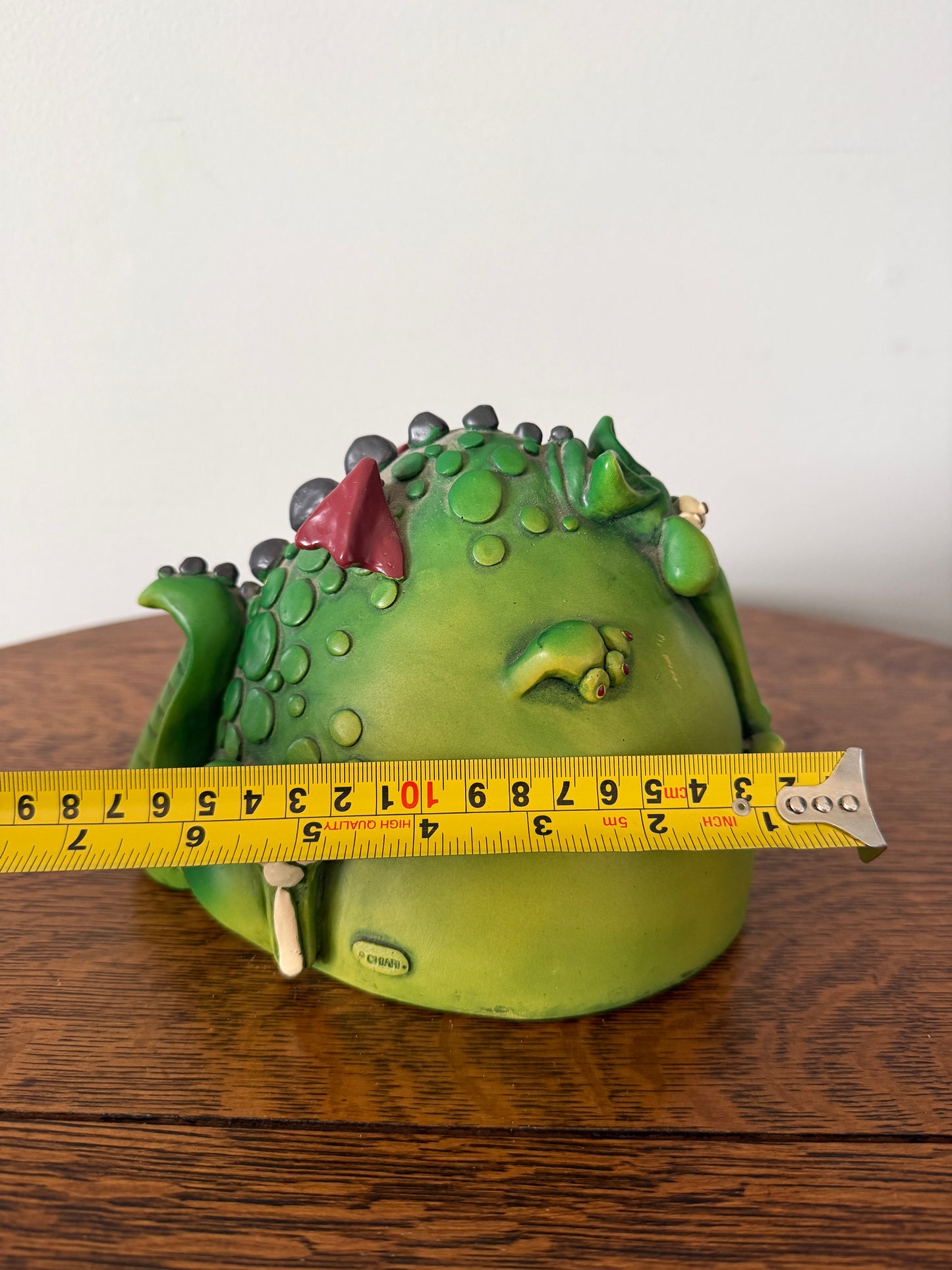 Whimsical Green Dragon Piggy Bank – Fantasy Coin Bank