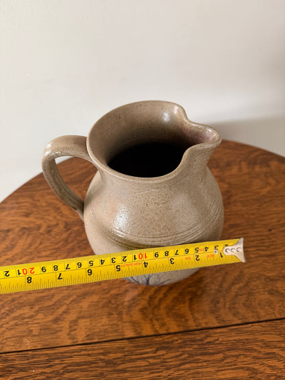 Vintage Jugtown Ware Stoneware Pitcher – Handcrafted Pottery Jug