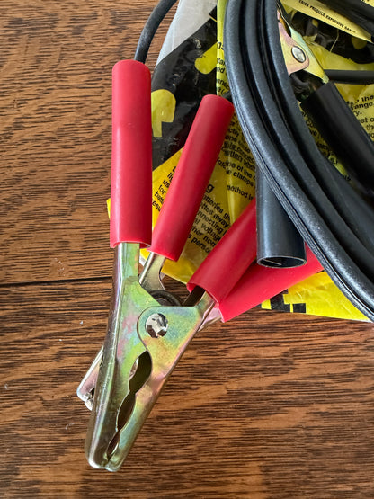 Heavy-Duty 100% Copper Booster Jumper Cables