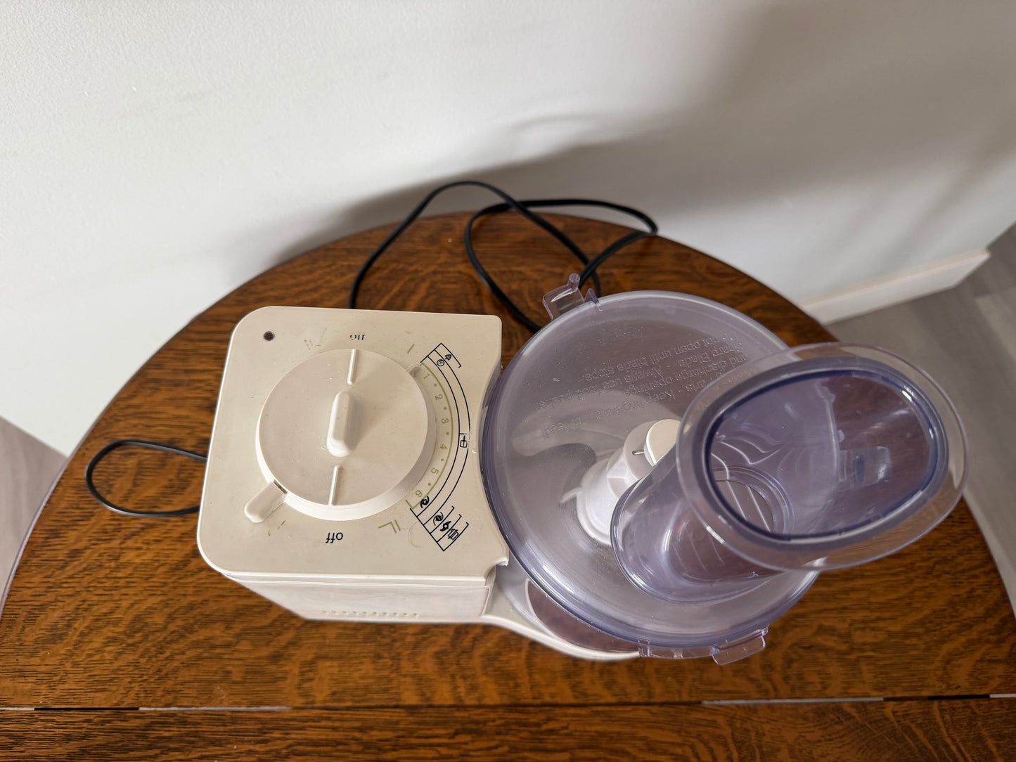 Vintage Braun Electronic Food Processor – Tested & Working