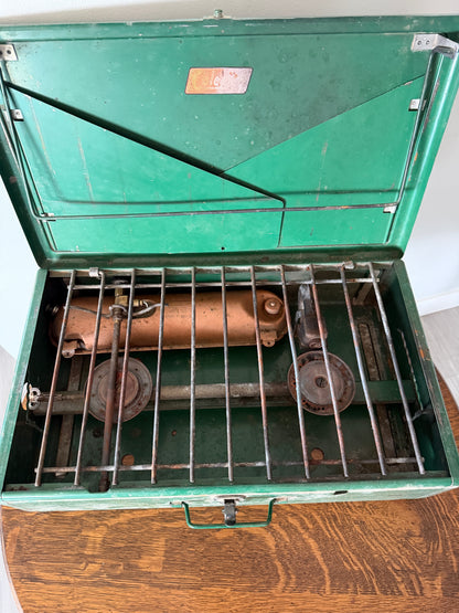 Vintage Coleman 413E 2-Burner Camp Stove – 1950s/60s – Untested