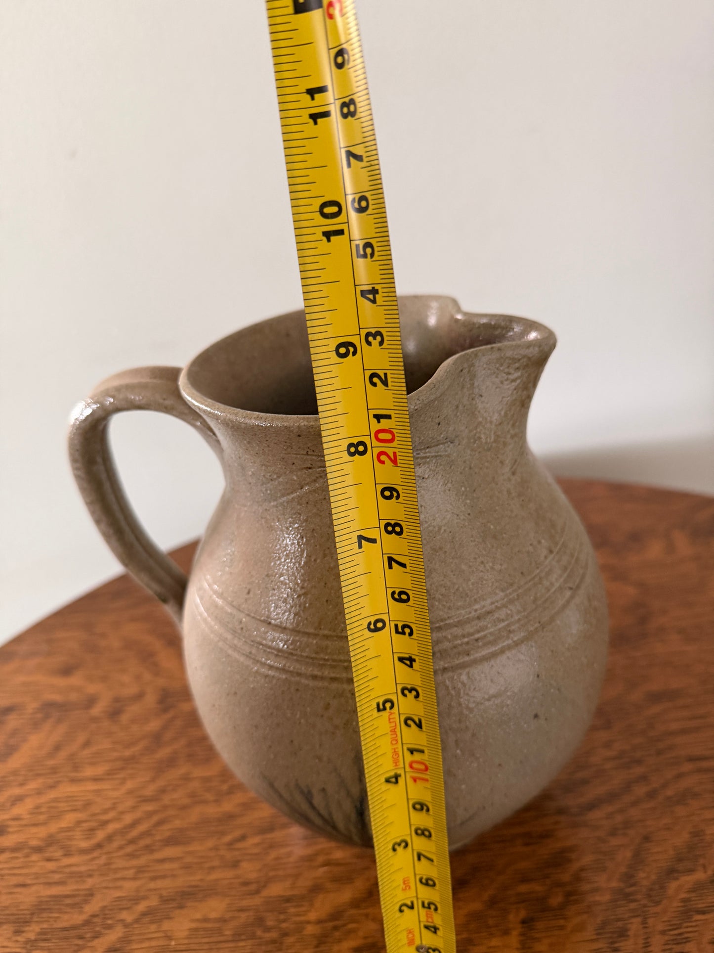 Vintage Jugtown Ware Stoneware Pitcher – Handcrafted Pottery Jug