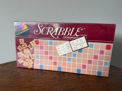Vintage Scrabble Crossword Game No. 17 – Selchow & Righter – Factory Sealed