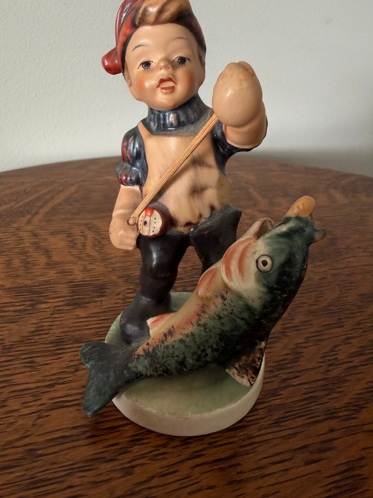 Vintage Friedel Bavaria Hand-Painted Fisherman Figurine – West Germany