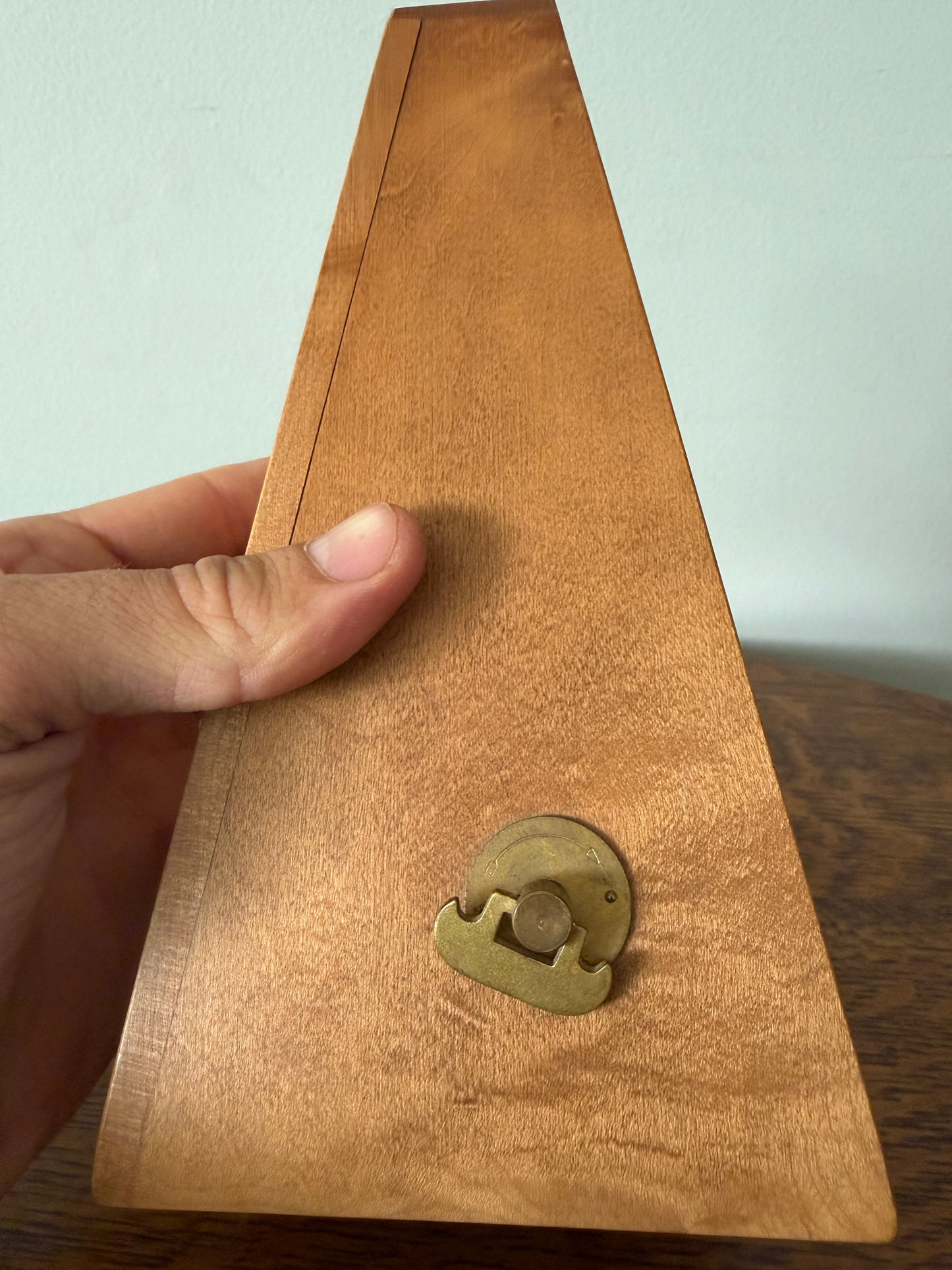 Vintage Seth Thomas Wooden Mechanical Metronome – Adjustable Tempo Working