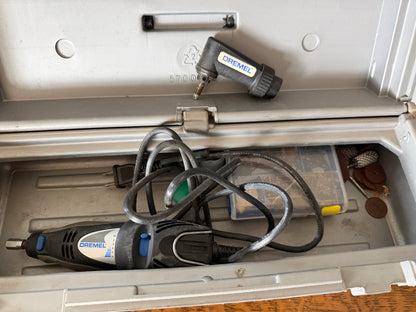 Dremel 395 Series Rotary Tool Kit with 575 Right Angle Attachment & Case