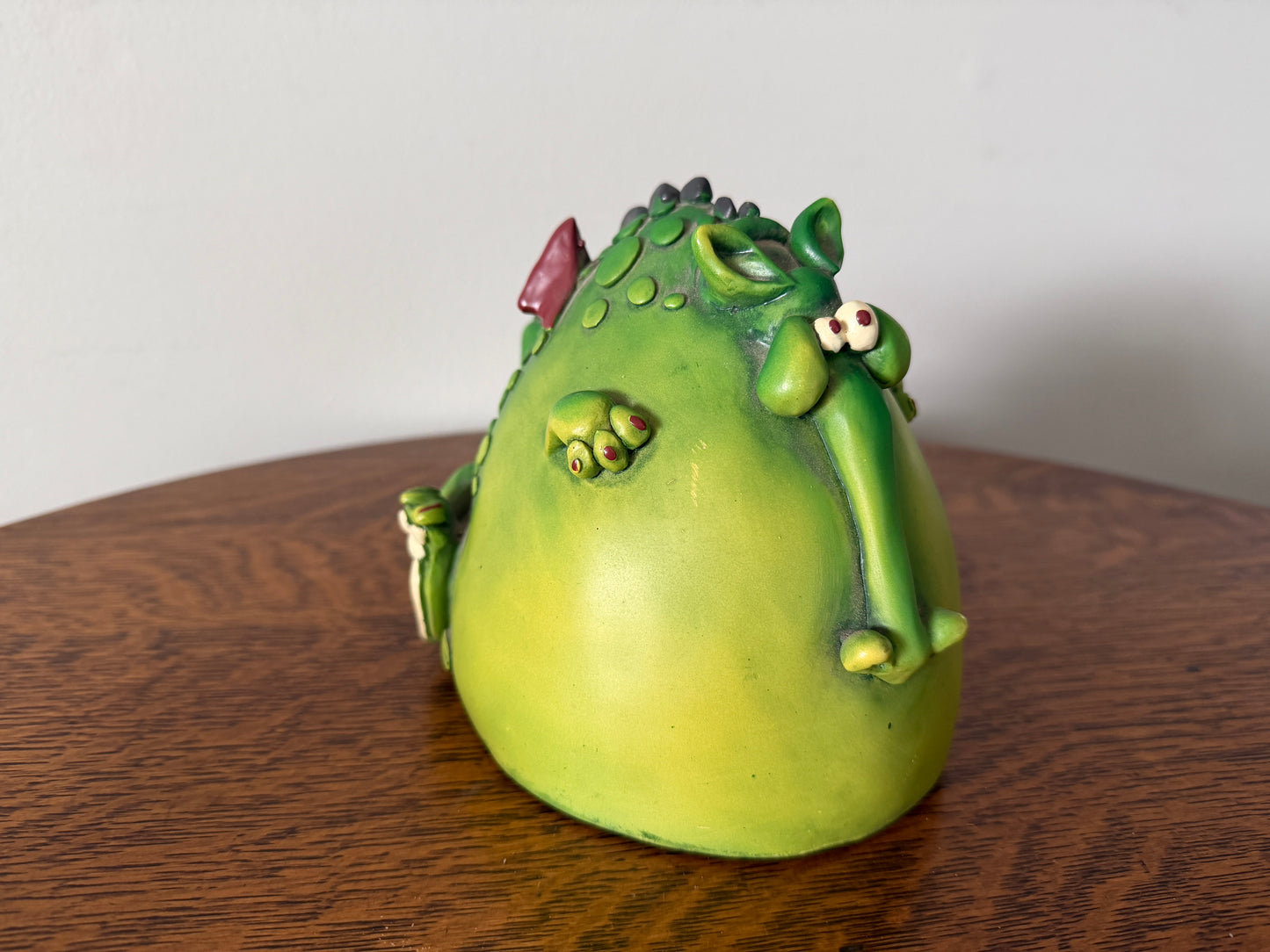 Whimsical Green Dragon Piggy Bank – Fantasy Coin Bank