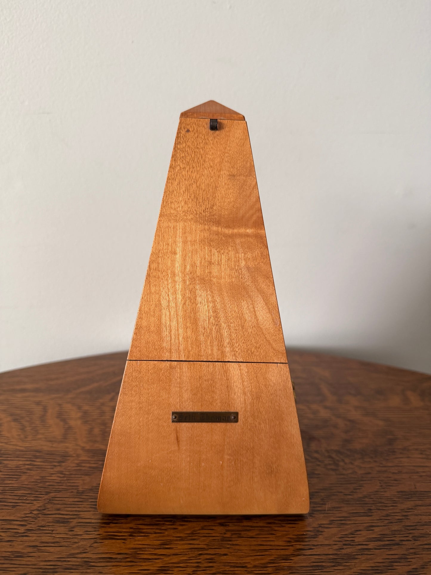 Vintage Seth Thomas Wooden Mechanical Metronome – Adjustable Tempo Working