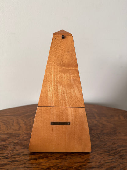 Vintage Seth Thomas Wooden Mechanical Metronome – Adjustable Tempo Working