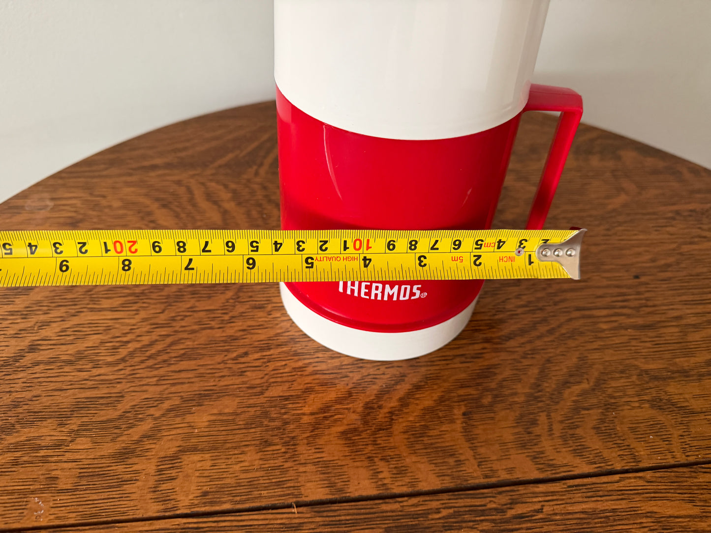Vintage Thermos Red & White Insulated Food Jar – Model 7711