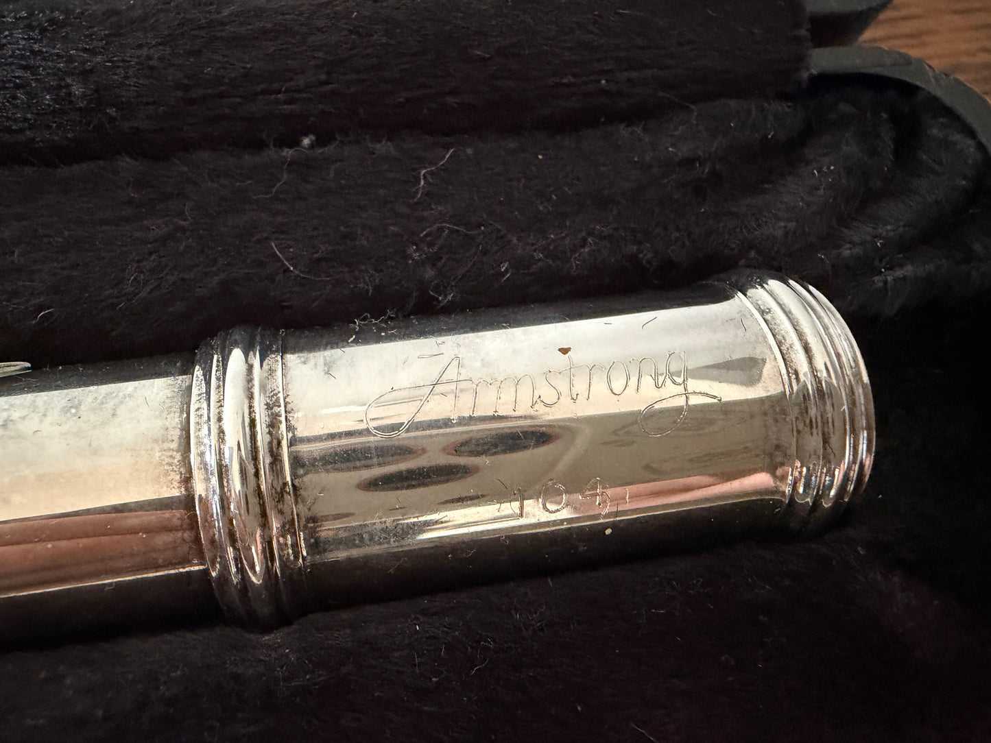 Armstrong 104 Silver-Plated Student Flute with Hard Case