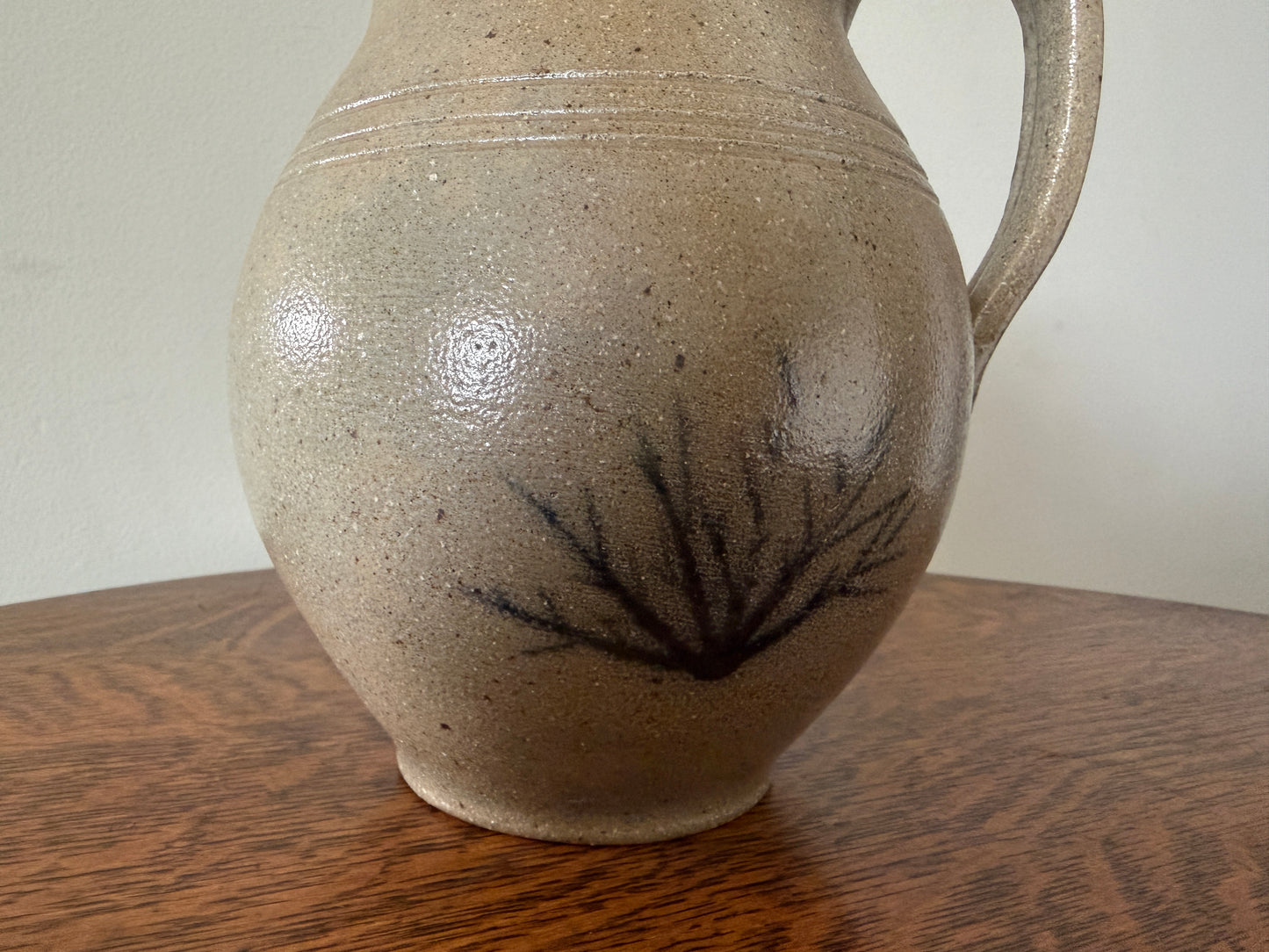Vintage Jugtown Ware Stoneware Pitcher – Handcrafted Pottery Jug