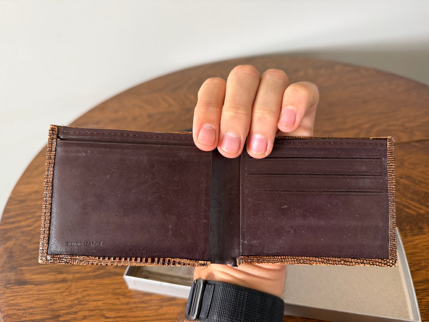 Vintage Cambridge by Buxton Genuine Leather Bifold Wallet – Boxed
