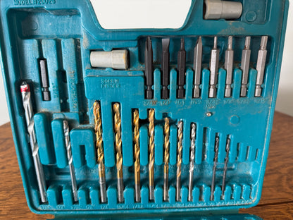 Assorted Drill Bit & Hole Saw Set with Carrying Case