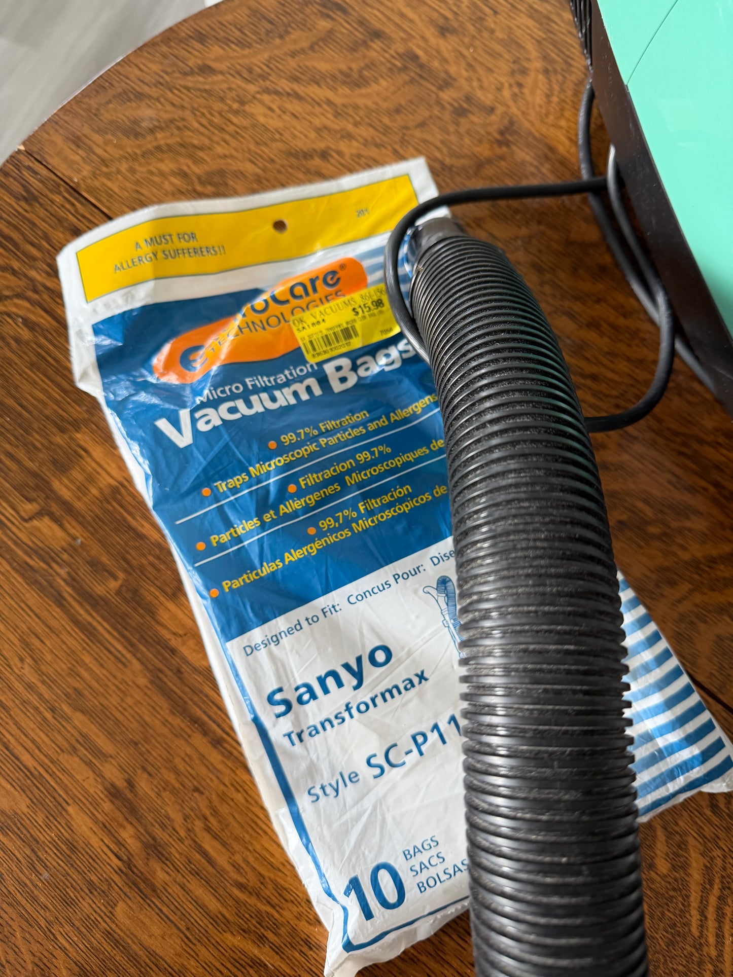 Sanyo Transformax 3-in-1 Vacuum Cleaner – Tested & Working + 10 Bags