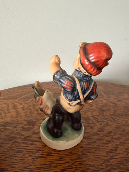 Vintage Friedel Bavaria Hand-Painted Fisherman Figurine – West Germany