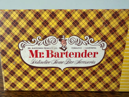 Vintage Mr. Bartender Automatic Liquor Pourer & Shot Measure with Original Box