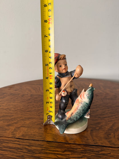 Vintage Friedel Bavaria Hand-Painted Fisherman Figurine – West Germany