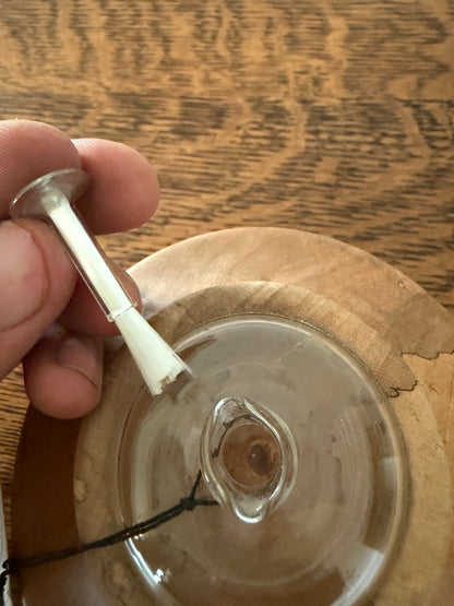 Bob McKay Wood Plus Work Hand-Turned Wooden Oil Lamp – Salt Spring Island BC