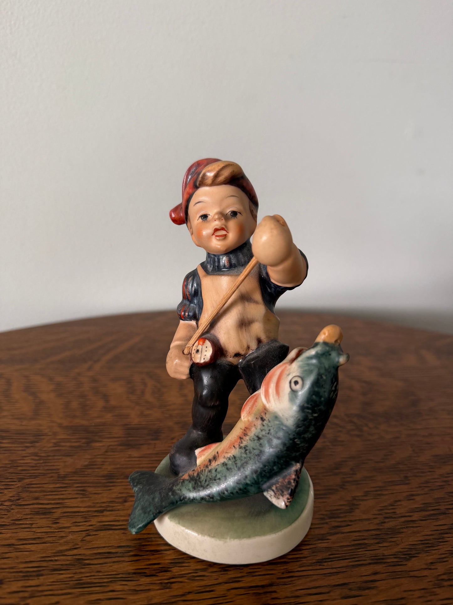 Vintage Friedel Bavaria Hand-Painted Fisherman Figurine – West Germany