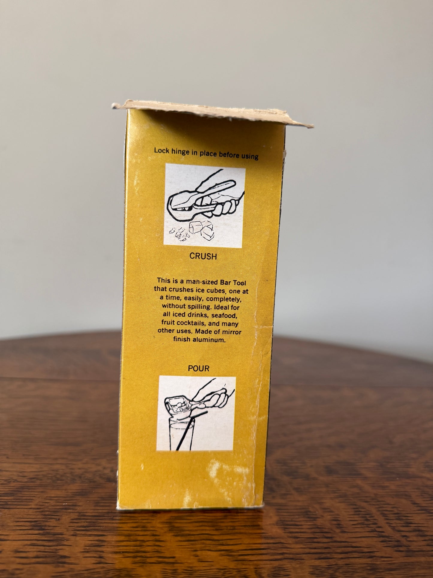 Vintage Irvinware Hand Ice Crusher with Original Box