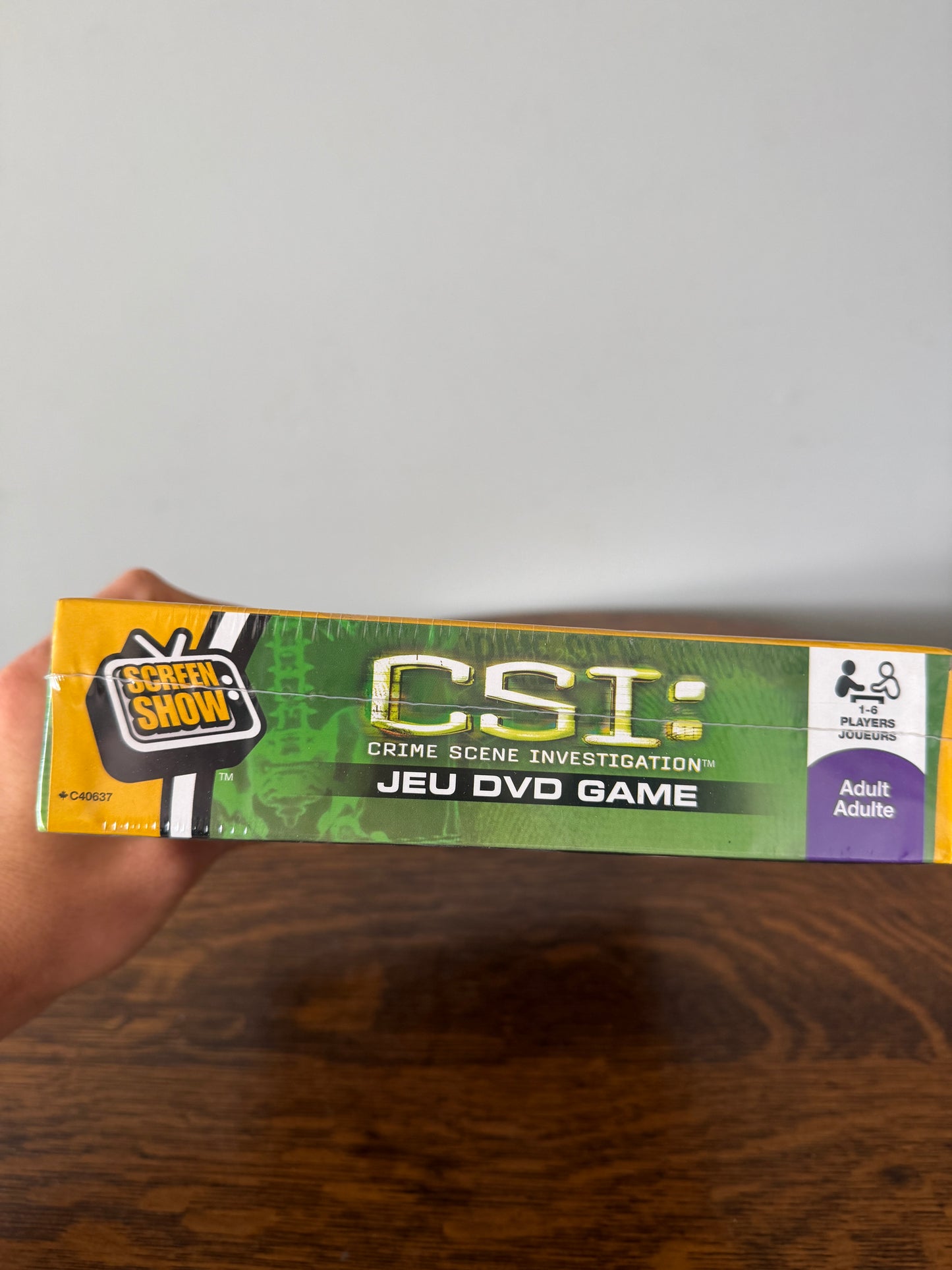 CSI: Crime Scene Investigation DVD Game – 2008 Parker Brothers – Factory Sealed
