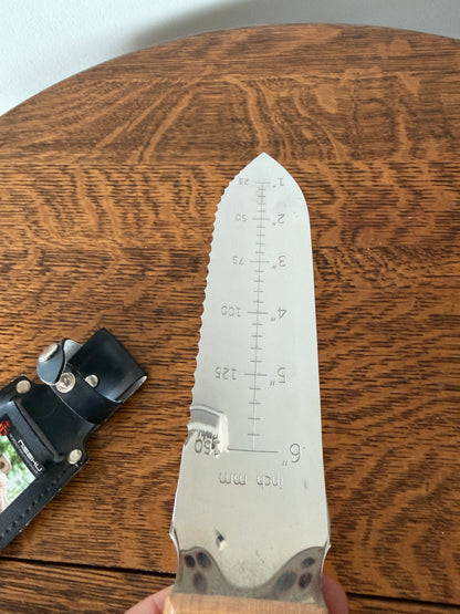Nisaku NJP650 Japanese Hori Hori Garden Knife – Made in Japan