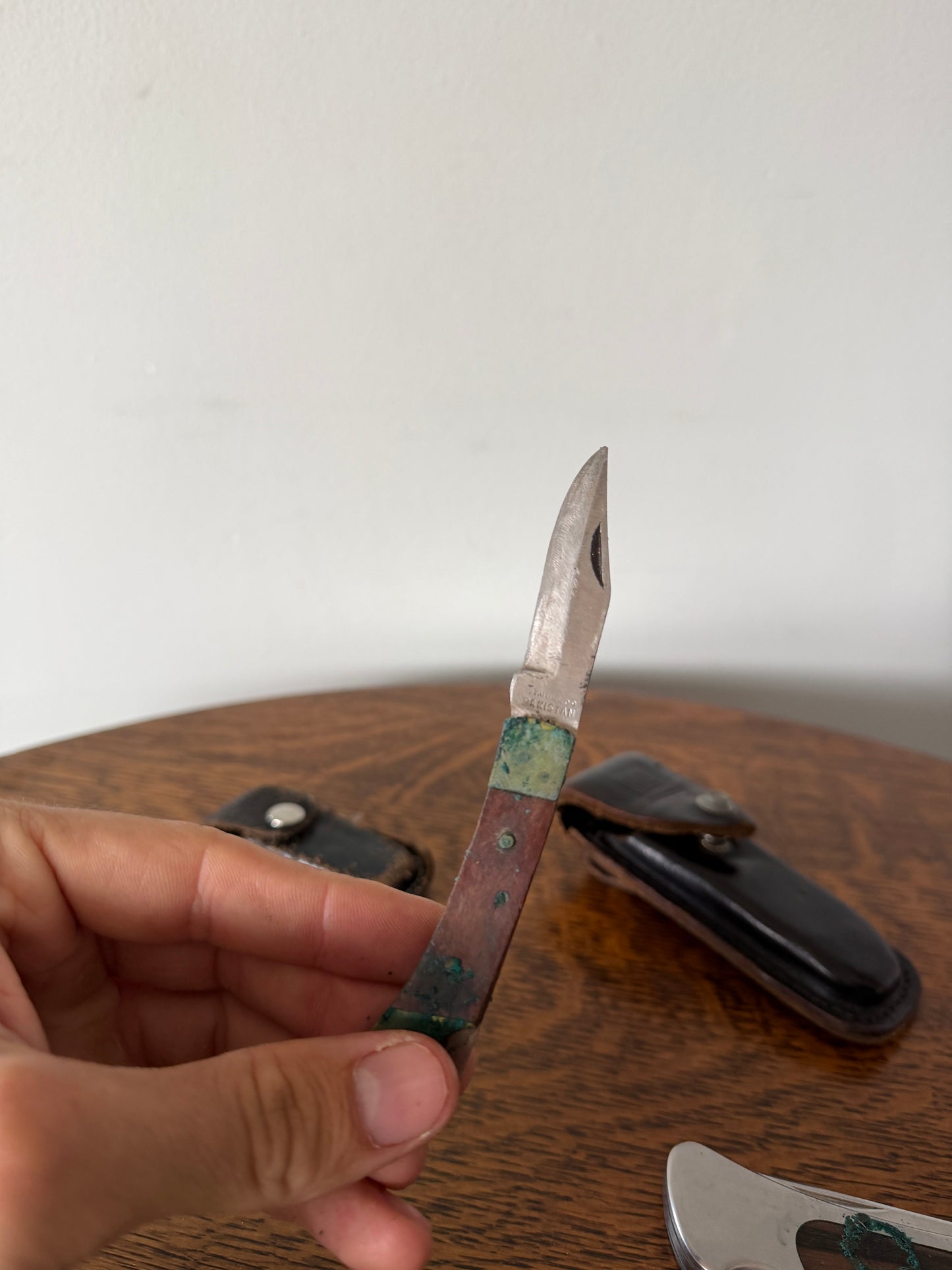 Lot of 2 Vintage Folding Pocket Knives – RUKO Japan + Pakistan