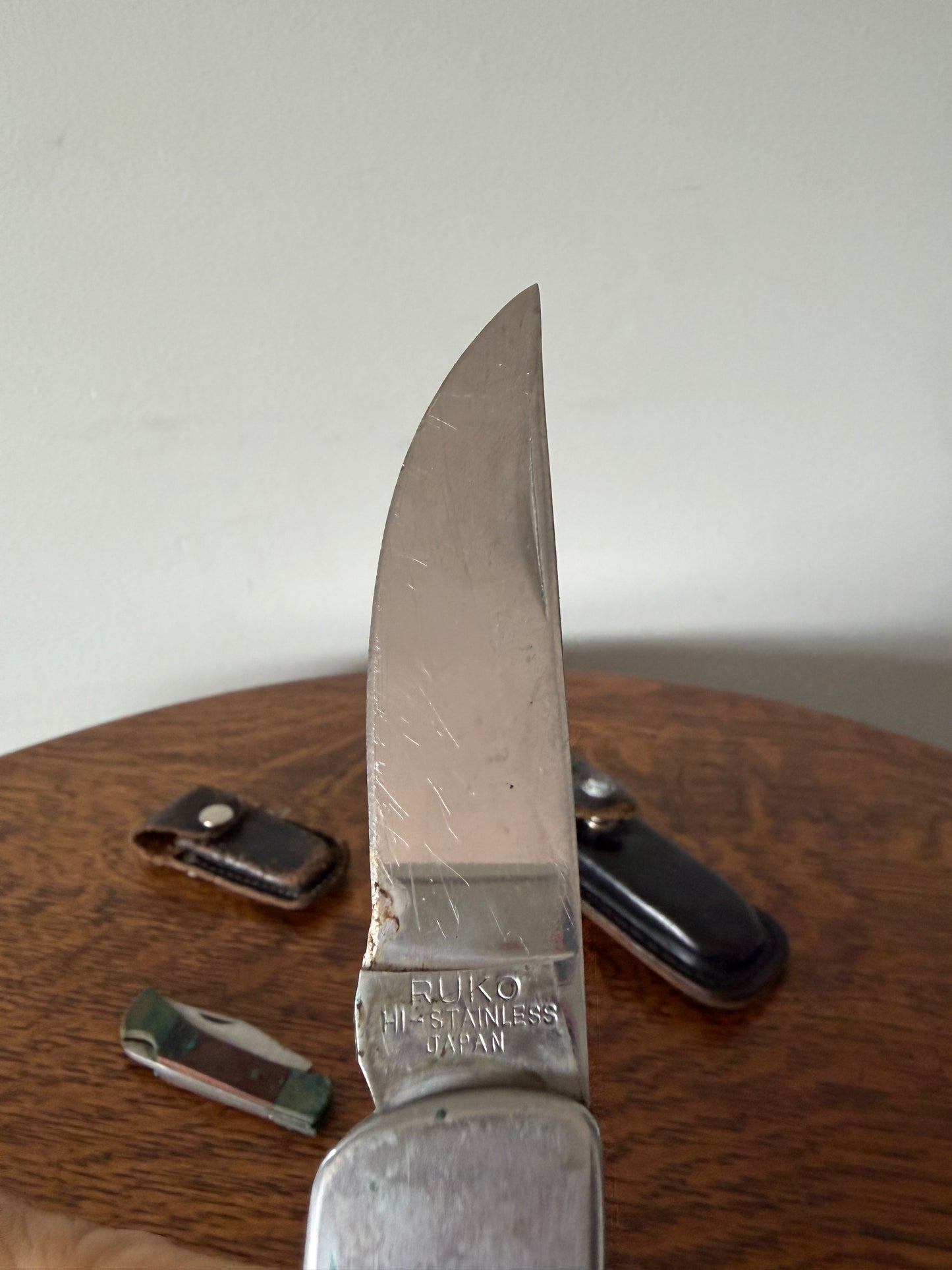 Lot of 2 Vintage Folding Pocket Knives – RUKO Japan + Pakistan